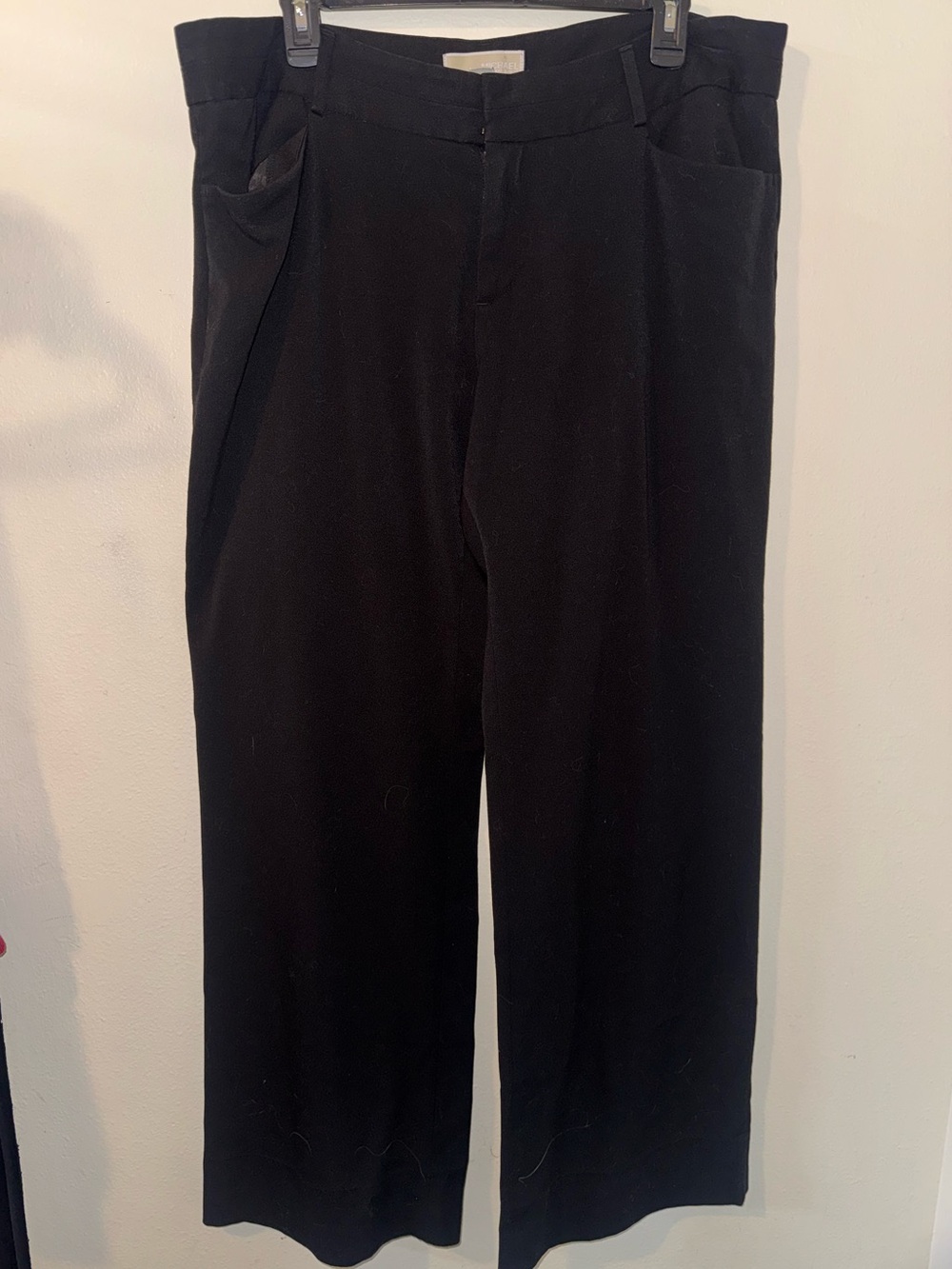 Michael Kors Black Wide-Leg Pants